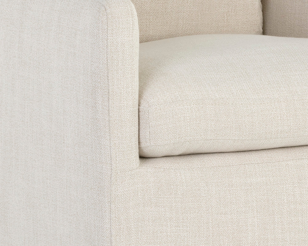 Glenrose Wheeled Dining Armchair - elegant seating for dining areas | Image 11 | InSTYLE Home & Rugs