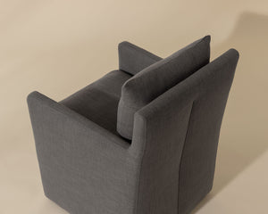 Glenrose Wheeled Dining Armchair - elegant seating for dining areas | Image 19 | InSTYLE Home & Rugs