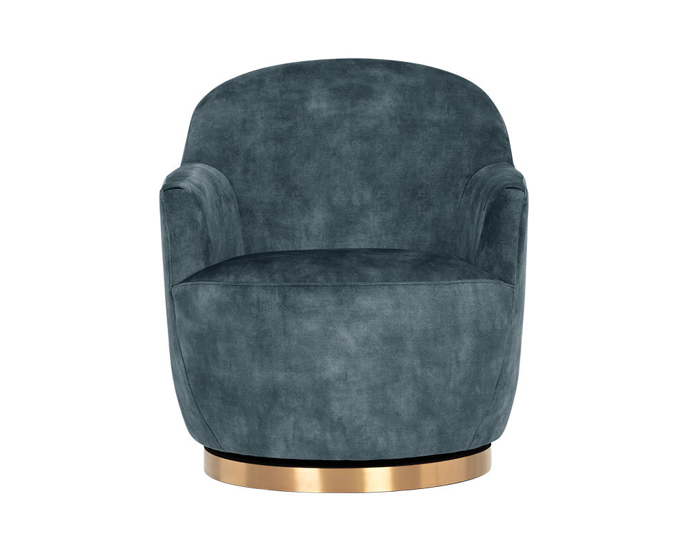 Casey Swivel Lounge Chair - comfortable chairs for relaxation | Image 12 | InSTYLE Home & Rugs