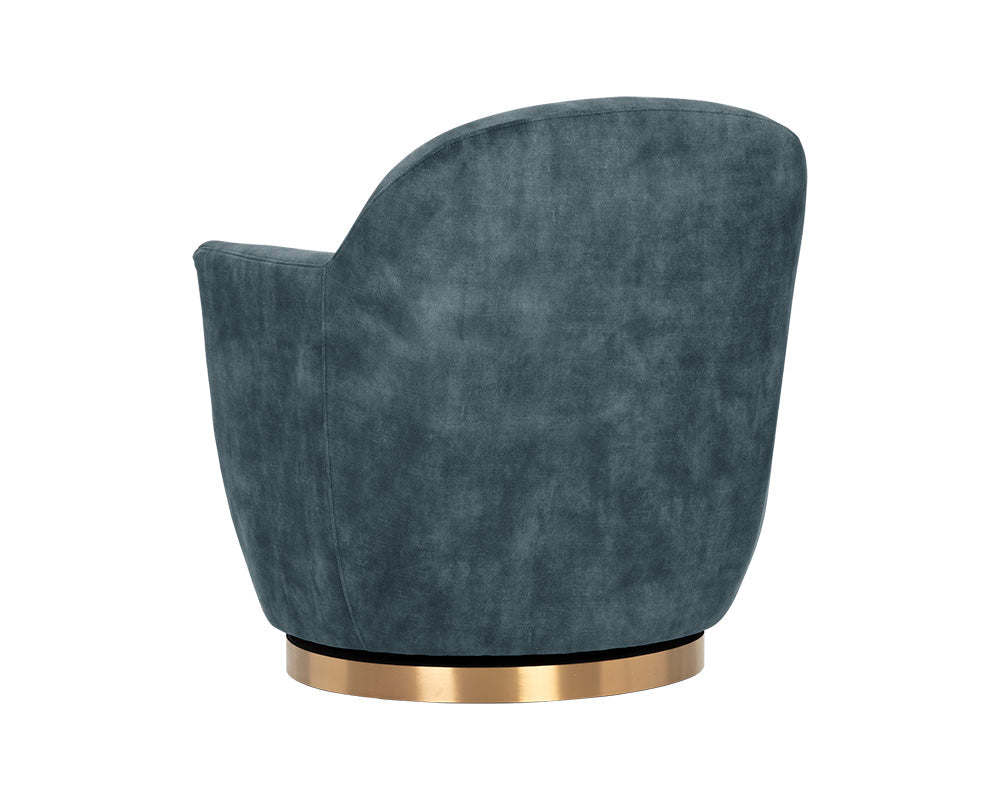 Casey Swivel Lounge Chair - comfortable chairs for relaxation | Image 14 | InSTYLE Home & Rugs