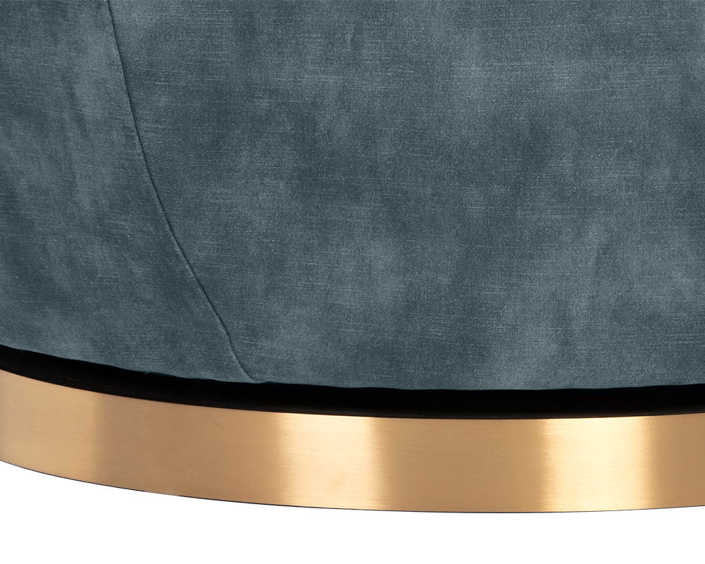 Casey Swivel Lounge Chair - comfortable chairs for relaxation | Image 16 | InSTYLE Home & Rugs