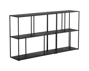 Eiffel Low Bookcase - slim tables for entryways | Image 5 | InSTYLE Home & Rugs