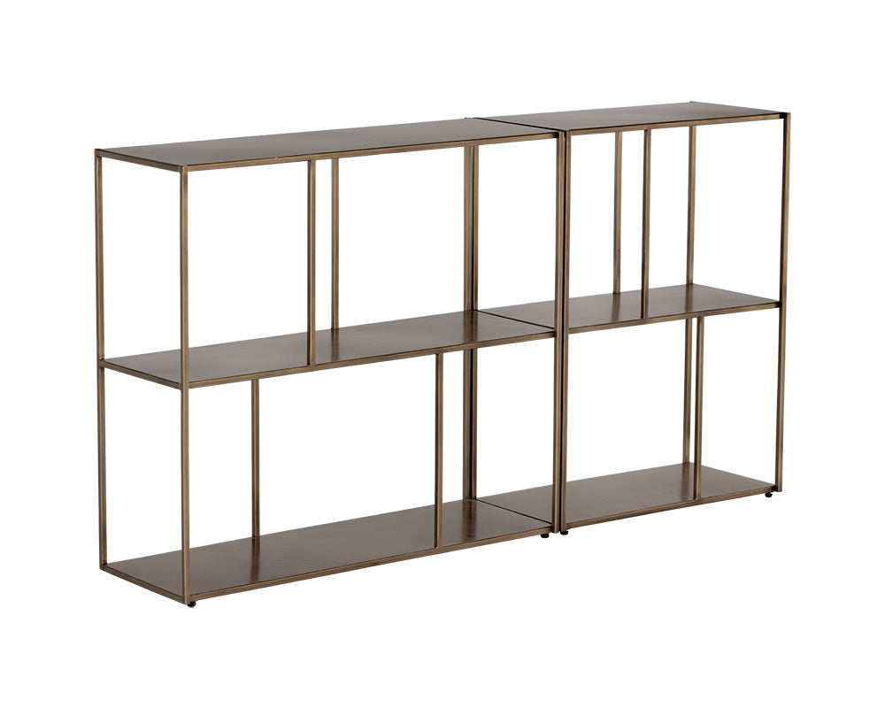 Eiffel Low Bookcase - slim tables for entryways | Image 10 | InSTYLE Home & Rugs