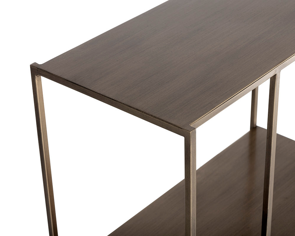 Eiffel Low Bookcase - slim tables for entryways | Image 11 | InSTYLE Home & Rugs