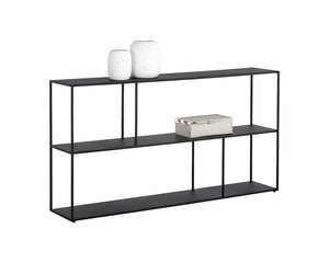 Eiffel Low Bookcase - slim tables for entryways | Image 1 | InSTYLE Home & Rugs