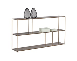 Eiffel Low Bookcase - slim tables for entryways | Image 2 | InSTYLE Home & Rugs