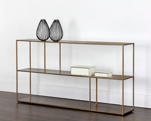 Eiffel Low Bookcase - slim tables for entryways | Image 8 | InSTYLE Home & Rugs