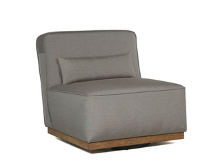 Carbonia Swivel Lounge Chair - perfect for casual unwinding | Image 1 | InSTYLE Home & Rugs