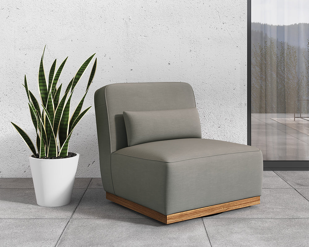 Carbonia Swivel Lounge Chair - perfect for casual unwinding | Image 2 | InSTYLE Home & Rugs