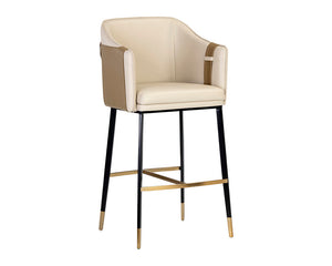 Carter Barstool - modern bar seating with style | Image 2 | InSTYLE Home & Rugs