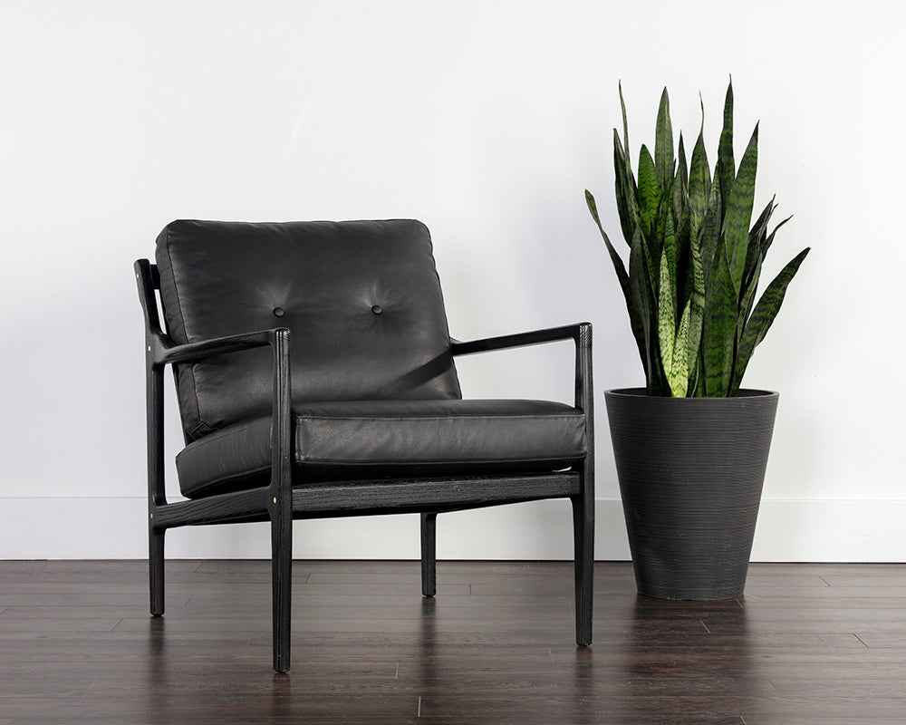Gilmore Lounge Chair - perfect for casual unwinding | Image 10 | InSTYLE Home & Rugs