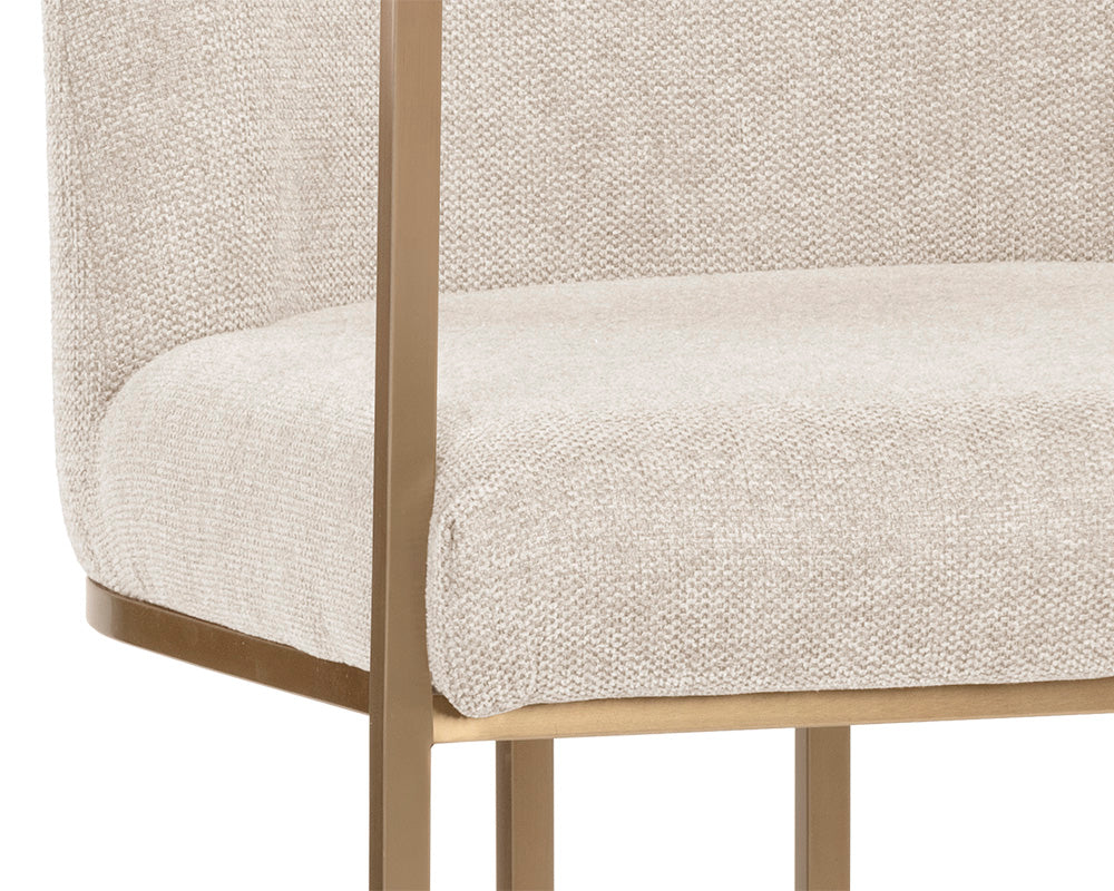 Rayla Dining Armchair - elegant seating for dining areas | Image 17 | InSTYLE Home & Rugs
