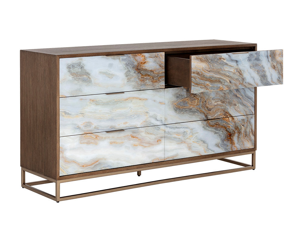 Fuentes Dresser - stylish dressers with modern flair | Image 4 | InSTYLE Home & Rugs