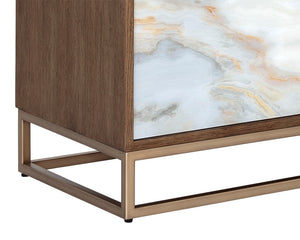 Fuentes Media Console And Cabinet - versatile tables for living rooms and entryways | Image 4 | InSTYLE Home & Rugs