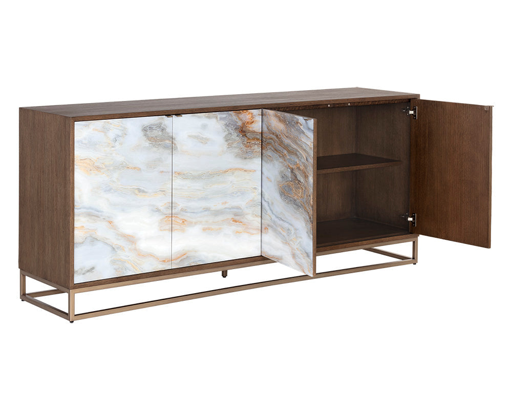 Fuentes Sideboard - sleek sideboards for storage | Image 7 | InSTYLE Home & Rugs