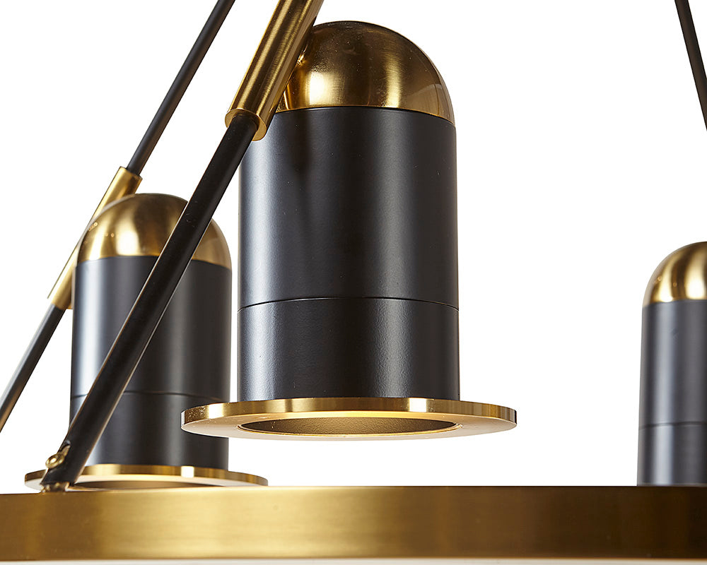 Dunlop Chandelier - luxurious chandeliers for homes | Image 3 | InSTYLE Home & Rugs