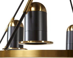 Dunlop Chandelier - luxurious chandeliers for homes | Image 4 | InSTYLE Home & Rugs