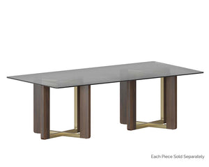 Rejane Dining Table Base - perfect for family meals | Image 4 | InSTYLE Home & Rugs