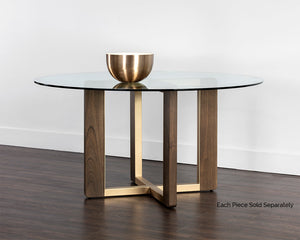 Rejane Dining Table Base - perfect for family meals | Image 2 | InSTYLE Home & Rugs
