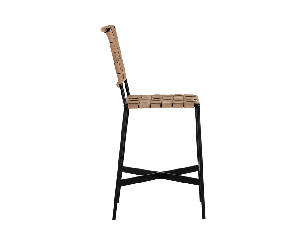 Omari Counter Stool - sleek stools for kitchen bars | Image 6 | InSTYLE Home & Rugs
