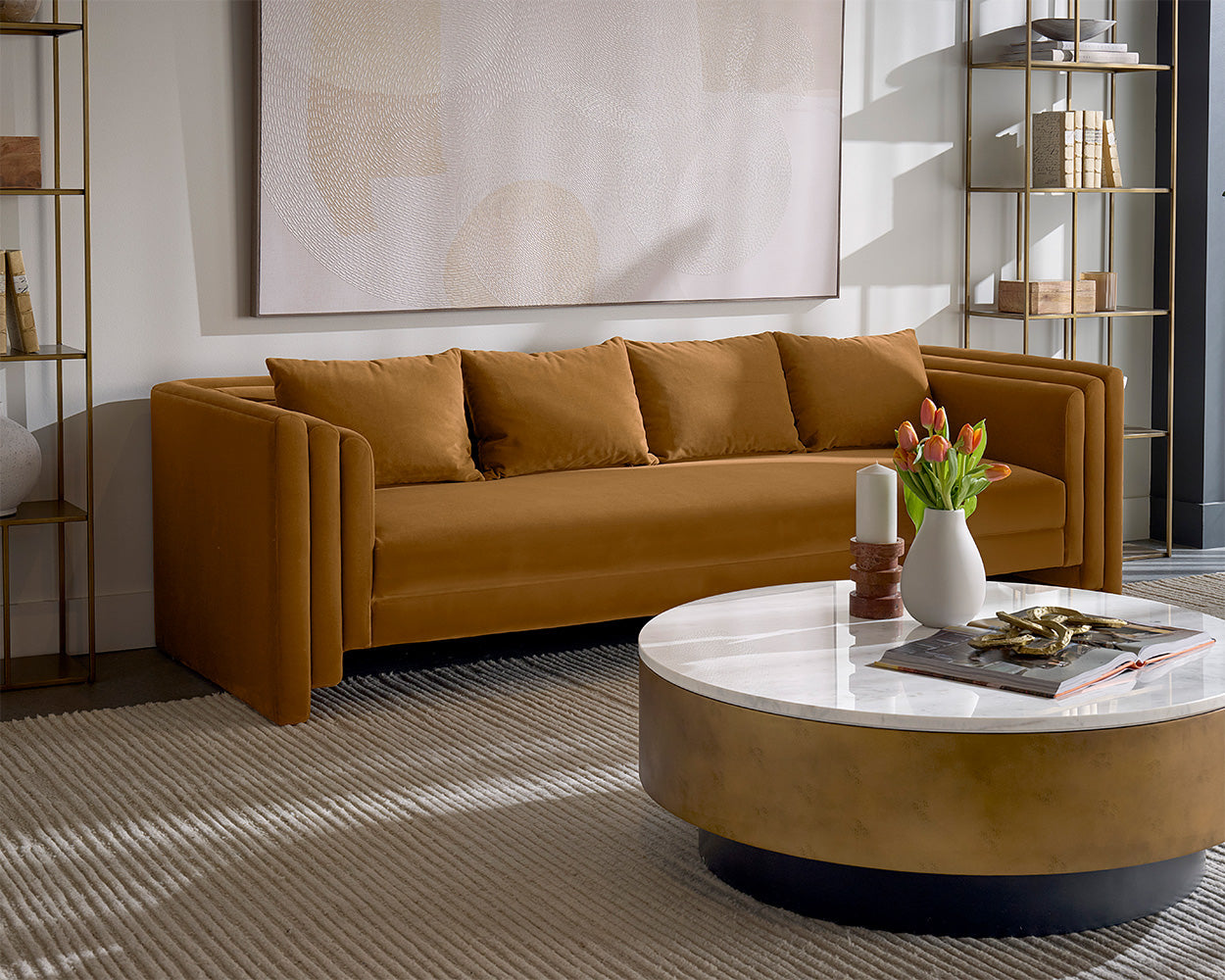 Zelda Coffee Table - functional centerpieces for homes | Image 6 | InSTYLE Home & Rugs