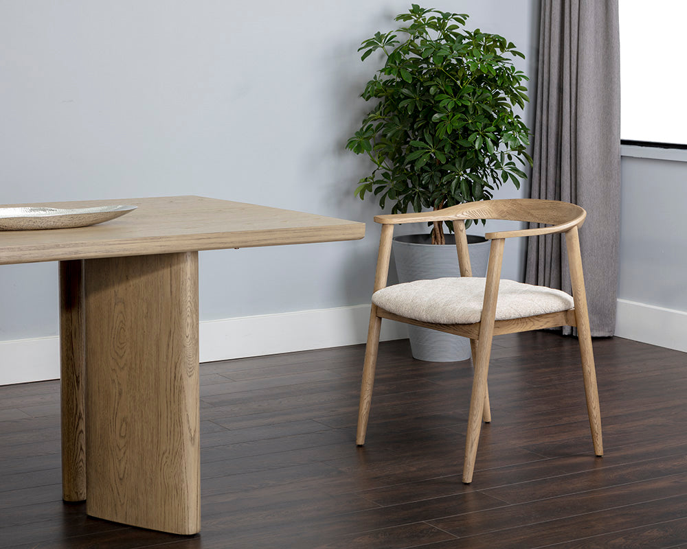 Jeremy Dining Armchair - elegant seating for dining areas | Image 2 | InSTYLE Home & Rugs