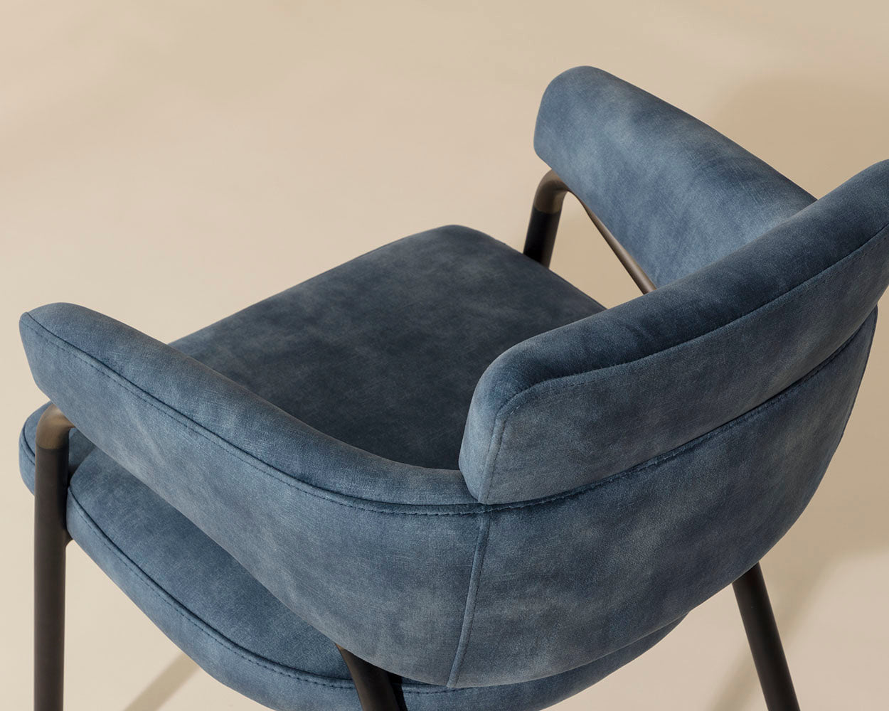 Sharqui Dining Armchair - comfortable dining experience | Image 6 | InSTYLE Home & Rugs