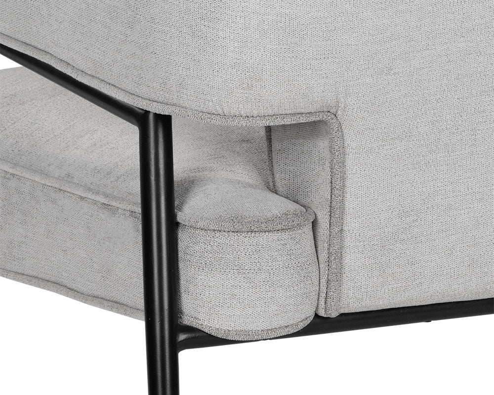 Derome Lounge Chair - perfect for casual unwinding | Image 9 | InSTYLE Home & Rugs