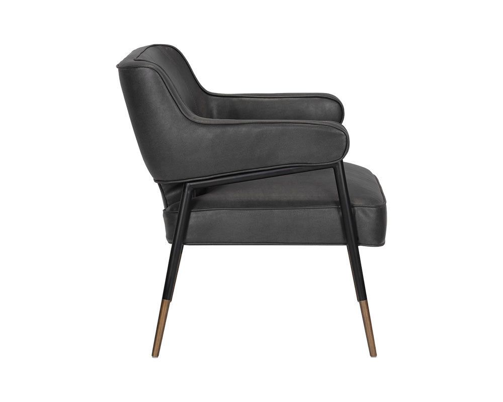 Derome Lounge Chair - perfect for casual unwinding | Image 12 | InSTYLE Home & Rugs