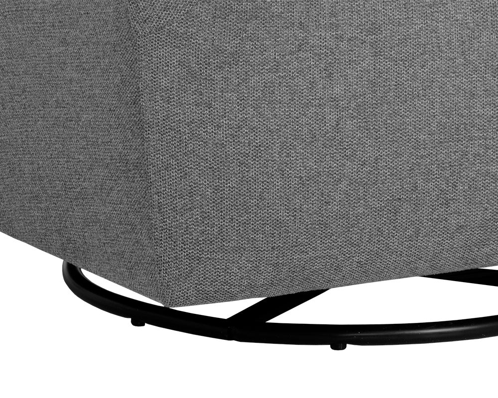 Silvana Glider Lounge Chair - comfortable chairs for relaxation | Image 6 | InSTYLE Home & Rugs