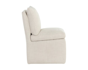 Glenrose Wheeled Dining Chair - comfortable dining experience | Image 9 | InSTYLE Home & Rugs