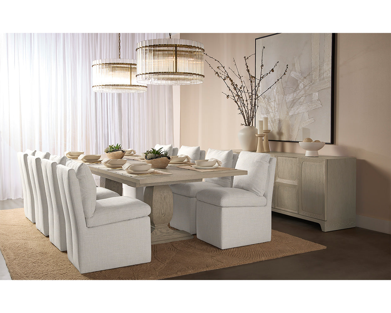 Glenrose Wheeled Dining Chair - comfortable dining experience | Image 4 | InSTYLE Home & Rugs
