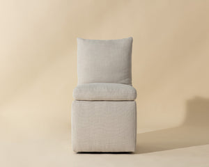 Glenrose Wheeled Dining Chair - comfortable dining experience | Image 5 | InSTYLE Home & Rugs