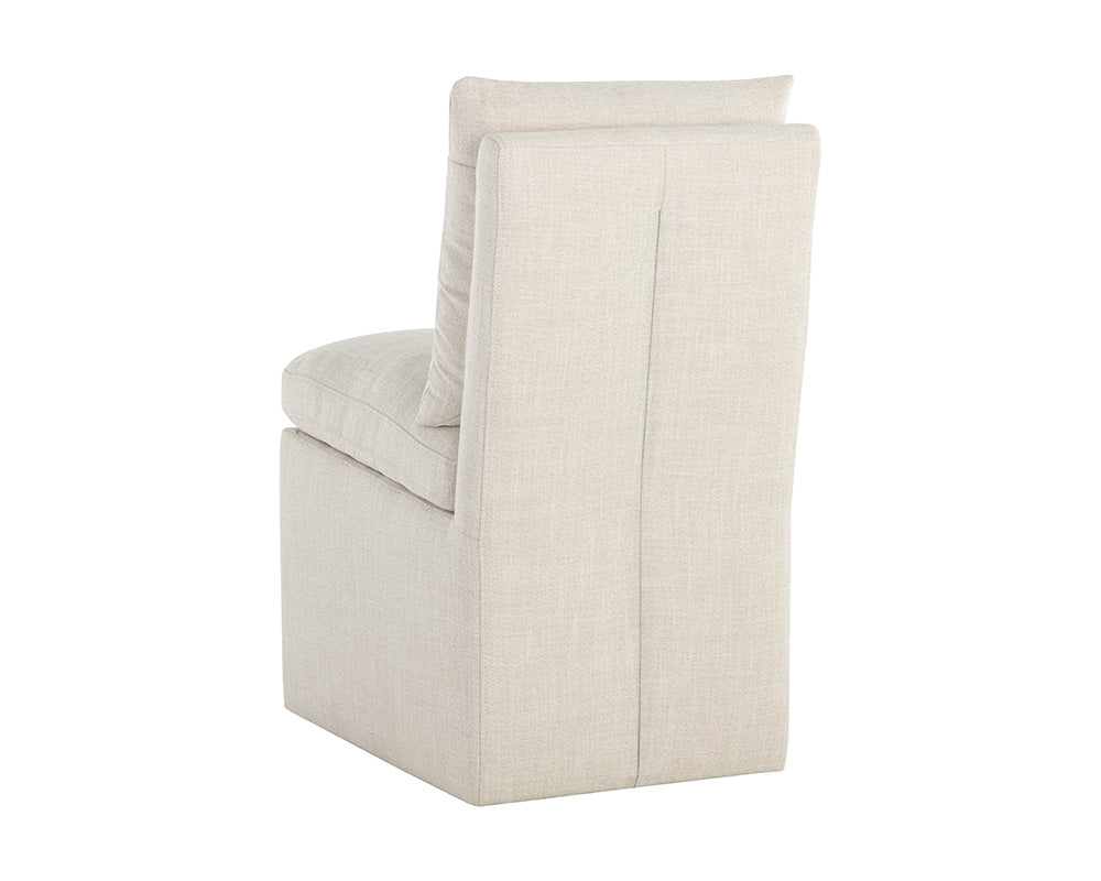 Glenrose Wheeled Dining Chair - comfortable dining experience | Image 9 | InSTYLE Home & Rugs