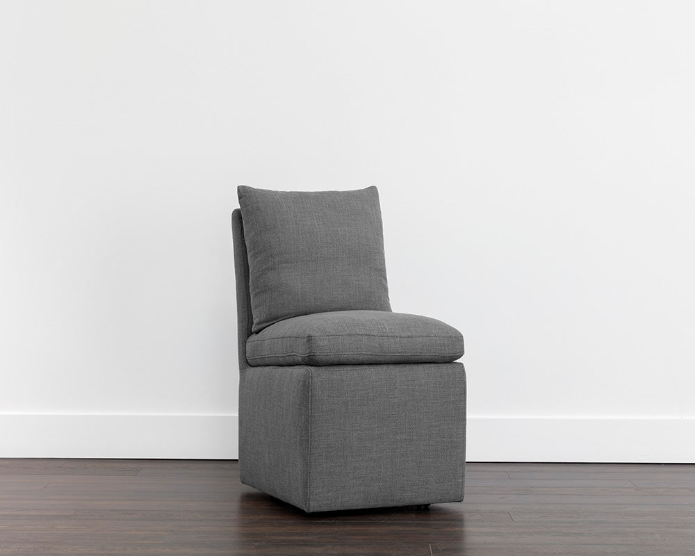 Glenrose Wheeled Dining Chair - comfortable dining experience | Image 13 | InSTYLE Home & Rugs