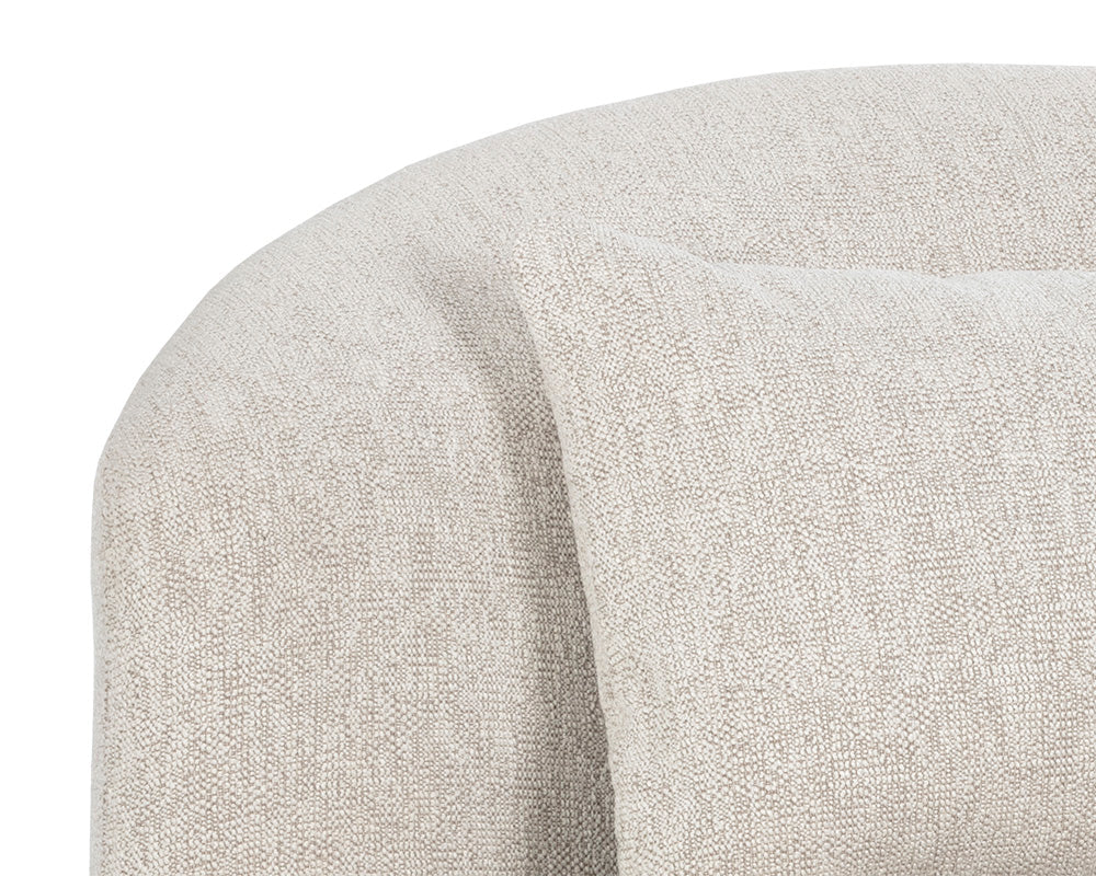 Soraya Swivel Armless Chair - comfortable chairs for relaxation | Image 9 | InSTYLE Home & Rugs