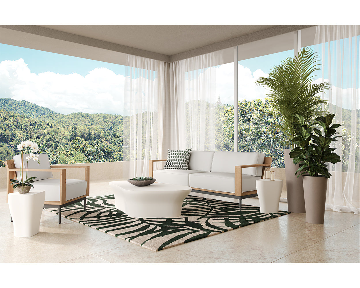 Dali End Table - sturdy tables for outdoor spaces | Image 3 | InSTYLE Home & Rugs