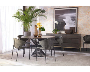 Eric Dining Chair - elegant seating for dining areas | Image 3 | InSTYLE Home & Rugs