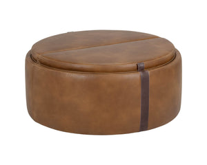 Borelli Wheeled Storage Ottoman - chic ottomans for living rooms | Image 11 | InSTYLE Home & Rugs