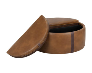 Borelli Wheeled Storage Ottoman - chic ottomans for living rooms | Image 12 | InSTYLE Home & Rugs