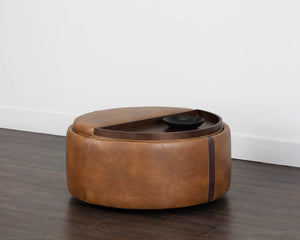 Borelli Wheeled Storage Ottoman - chic ottomans for living rooms | Image 13 | InSTYLE Home & Rugs