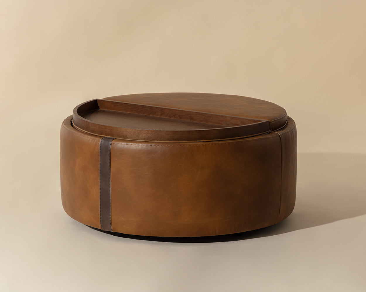 Borelli Wheeled Storage Ottoman - chic ottomans for living rooms | Image 4 | InSTYLE Home & Rugs