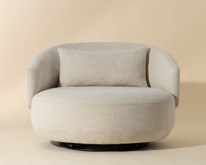 Walsh Swivel Lounge Chair - stylish lounge chairs for any room | Image 2 | InSTYLE Home & Rugs