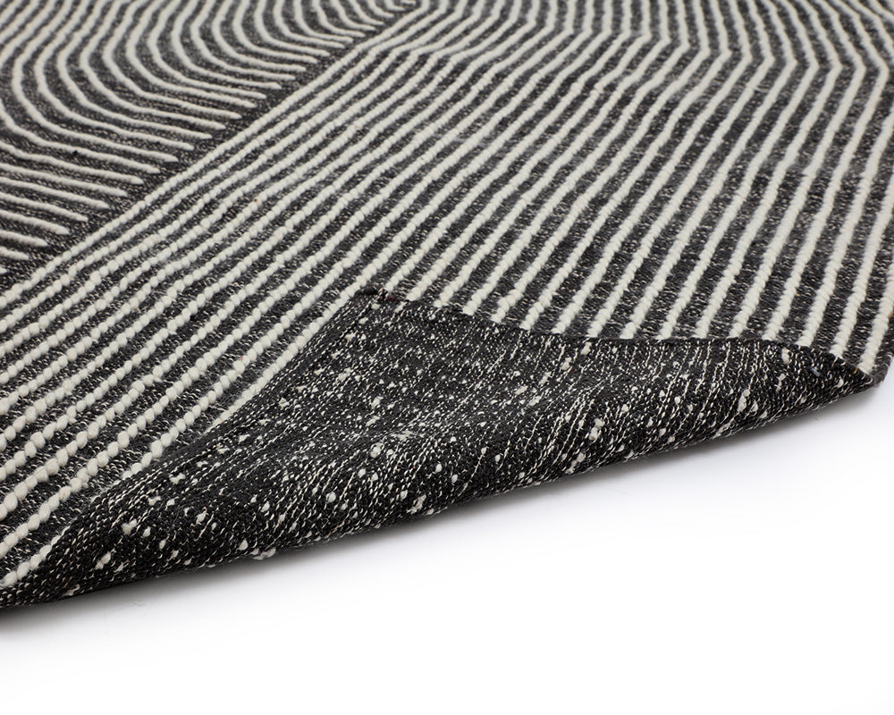 Serene Hand-woven Rug - elegant rugs for living spaces | Image 5 | InSTYLE Home & Rugs
