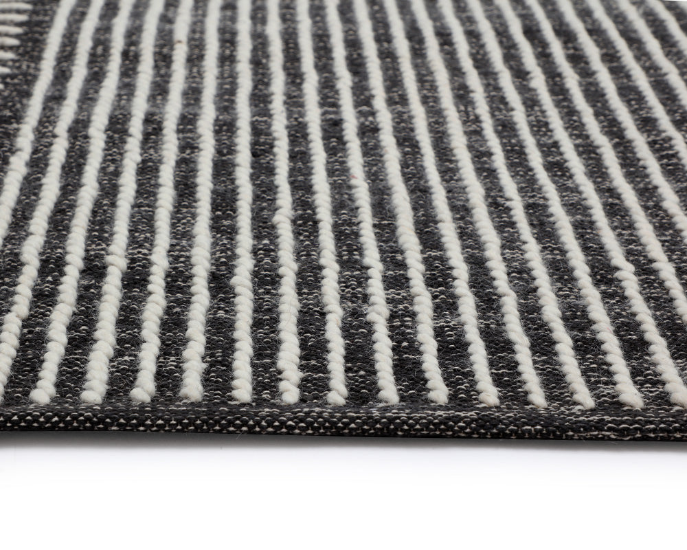 Serene Hand-woven Rug - elegant rugs for living spaces | Image 6 | InSTYLE Home & Rugs