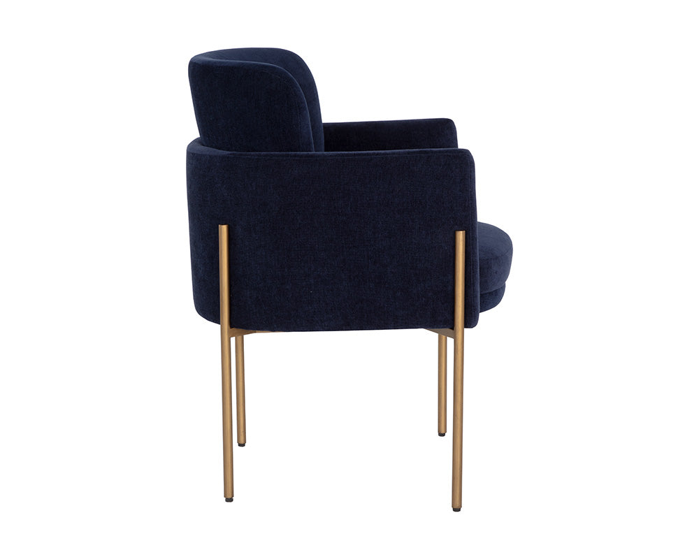 Richie Dining Armchair - elegant seating for dining areas | Image 4 | InSTYLE Home & Rugs