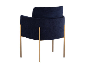 Richie Dining Armchair - elegant seating for dining areas | Image 5 | InSTYLE Home & Rugs