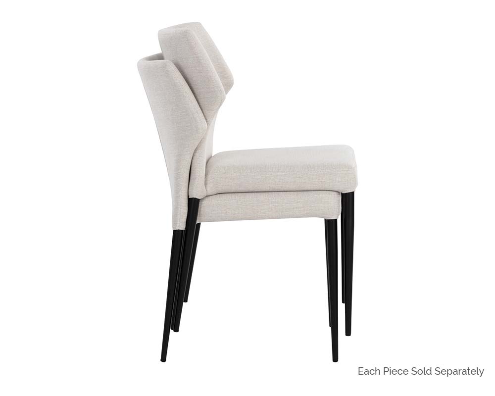 James Stackable Dining Chair - comfortable dining experience | Image 22 | InSTYLE Home & Rugs