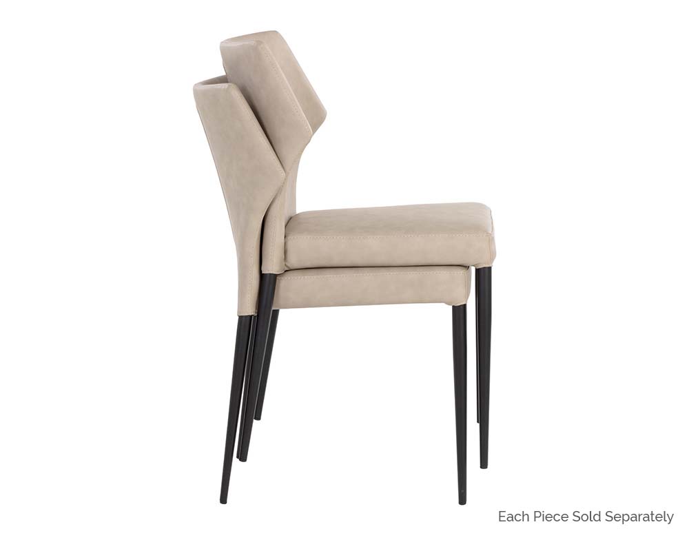 James Stackable Dining Chair - comfortable dining experience | Image 11 | InSTYLE Home & Rugs