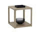 Doncaster Side Table - Smoke Grey